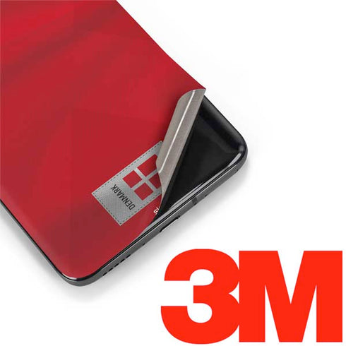Denmark Soccer Flag OnePlus 7 Pro Skin